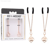 Sex & Mischief - Brat Pearl Nipple Clips